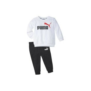 Juniorská tepláková souprava Puma Minicats Essentials Jogger - 584859 02 - Puma bílá/černá 74