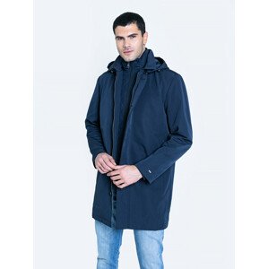 Big Star Kabát Svrchní oblečení 130234 Světle modrá Tkaná-404 XL