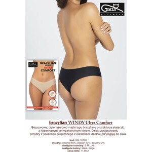 Dámské kalhotky brazilky - WINDY ULTRA COMFORT béžová XL