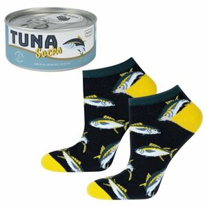 Pánské ponožky SOXO GOOD STUFF - Tuňák v konzervě tmavě modrá 40-45