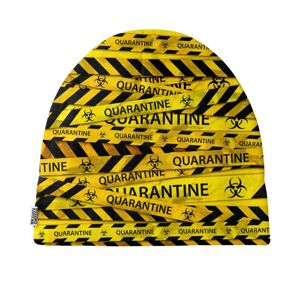 Mr. Čepice GUGU & Miss GO Quarantine Beanie MB 211828 Yellow UNI