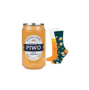 Pánské ponožky Soxo - Zlaté pšeničné pivo vícebarevné 40-45