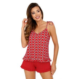 Dámské pyžamo Donna Love 1/2 S-XL červená L