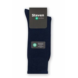 Pánské ponožky Steven art.031 Bamboo tmavě modrá 41-43