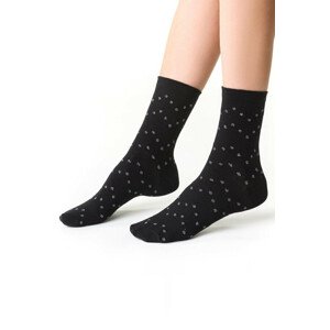 Dámské ponožky Steven 066-027 černá 38-40