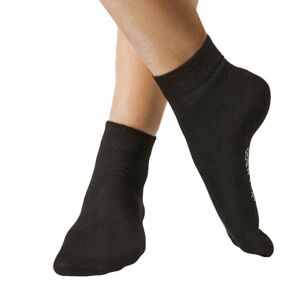 Ponožky Gino bambusové černé (82004) L