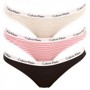 Kalhotky 3pcs QD3588E - W5A - Vícebarevná - Calvin Klein Mix barev M