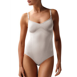 Body dámské stahovací bezešvé Body spalla stretta Bodyeffect Oro Barva: Bílá, Velikost: XXL