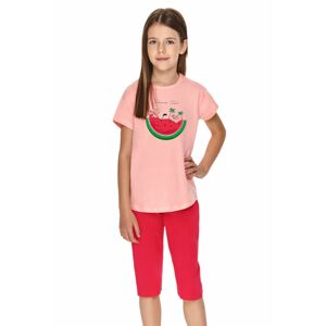 Dívčí pyžamo 2709 Valentina pink - TARO růžová 116