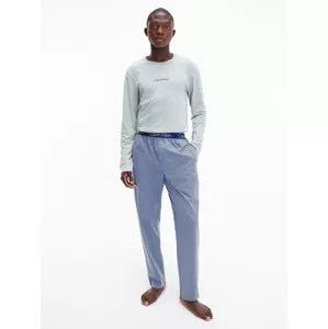 Pánský pyžamový set NM2184E - VD2 Šedá - Calvin Klein šedá M