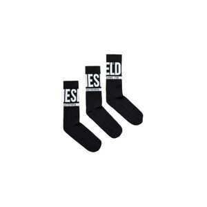 3PACK ponožky Diesel černé (00SAYJ-0QATV-E4101) L