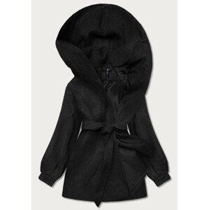 Černá rozšířená dámská bunda (2726) černá XL (42)
