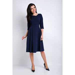 Dámské šaty A157 - Awama L tmavě modrá