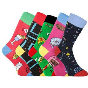 5PACK veselé ponožky Styx vysoké (5H105751239) XL