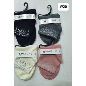Ponožky s aplikací MAGNETIS WZ20 NERO UNI
