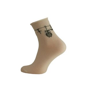 Dámské ponožky Bratex Lady 8422 popelavá melanž 39-41