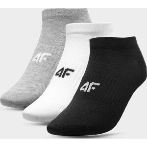 Dámské ponožky 4F H4L22-SOD303 šedé_bílé_černé