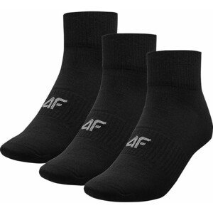 Pánské ponožky 4F H4L22-SOM302 černé Černá 39-42