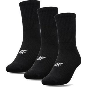 Pánské ponožky 4F H4L22-SOM303 černé Černá 39-42