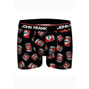 Pánské boxerky John Frank JFBD314 XL černá