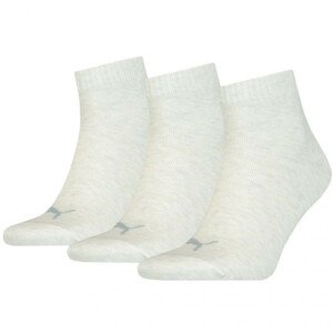 Unisex ponožky Puma Quarter Plain 3pak 906978 57 35-38