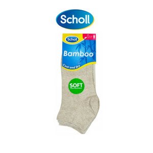 Dámské ponožky Scholl 1909 Bamboo Cool & Dry A'2 35-42 béžová melanž 39-42