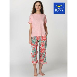 Dámské pyžamo Key LNS 904 A22 růžová S