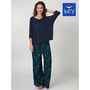 Dámské pyžamo Key LNS 965 A22 tmavě modrá S