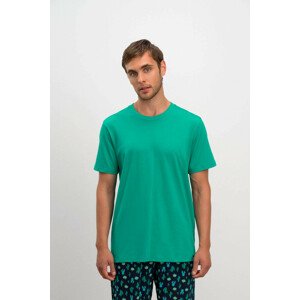 Vamp - Příjemné pánské tričko GREEN PARROT M 16860 - Vamp