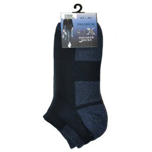 Pánské ponožky WiK 16416 Premium Sneaker černá 43-46