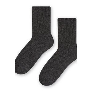 Pánské vlněné ponožky 093 grafitová melanž 41-43
