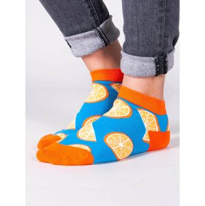 Yoclub Kotníkové vtipné bavlněné ponožky Vzory Barvy SKS-0086U-A100 Vícebarevné 27-30