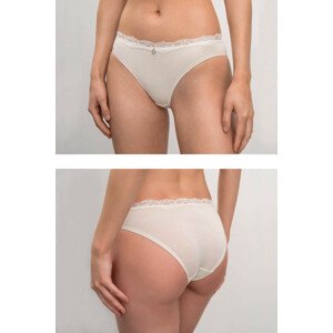 Vamp - Plain Brief Underwear 16835 - Vamp krém xl