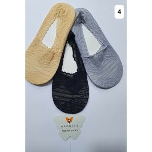 Vzorované ponožky - ťapky 04 grigio UNI