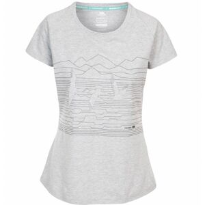 Dámské tričko s krátkým rukávem DUNEBUG FW21 - Trespass L šedá