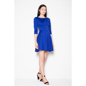 Denní šaty model 77195 Venaton M Královská modř