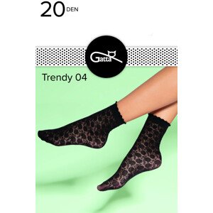 Dámské ponožky TRENDYLINE SOCKS 04  NERO UNI
