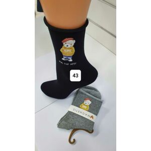 Dámské ponožky s aplikací WZ43 nero UNI