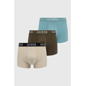 3PACK pánské boxerky Guess vícebarevné (U2RG00K6YW1 - F12Z) XL