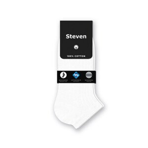 Pánské ponožky Steven 042-005 Bílá 44-46