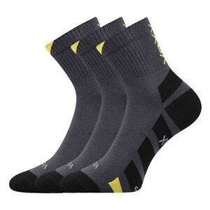 3PACK ponožky VoXX tmavě šedé (Gastl) 35-38