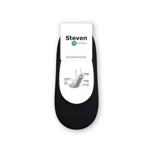 Nízké ponožky Steven 036-010 černá 38-40