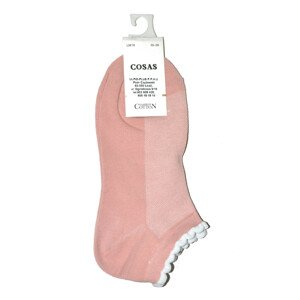 Dámské vzorované ponožky Cosas LM18-69/4 Bílá 35-38