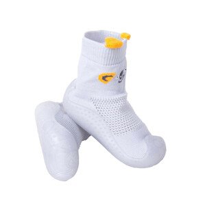 Yoclub Dětské chlapecké protiskluzové ponožky s gumovou podrážkou OBO-0172C-2800 Grey 20