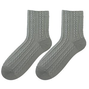 Ponožky Bratex DD-039 Light Grey 36/38