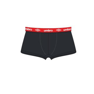 Pánské boxerky Umbro UMUM 0172 Hipster černá XL