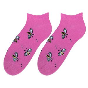 Ponožky Bratex POP-D-177 Pink 36/38