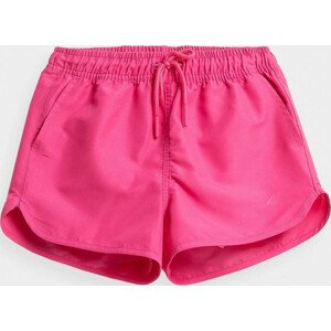 Dívčí šortky 4F HJL22-JSKDT002 růžové 158