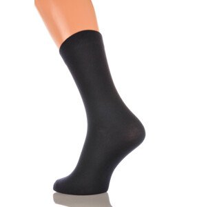 Hladké ponožky k obleku DERBY C.grafit 39-41