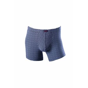Pánské boxerky Darko - Favab XL modrý a bílý vzor